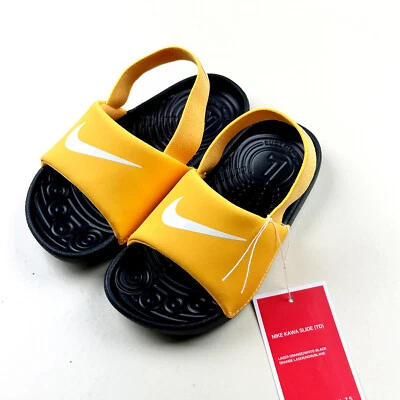 *NEW* Baby/Toddler Nike Kawa Slides Laser Orange (BV1094 802), Sz 4C - 10C 👍 - Image 1 of 3