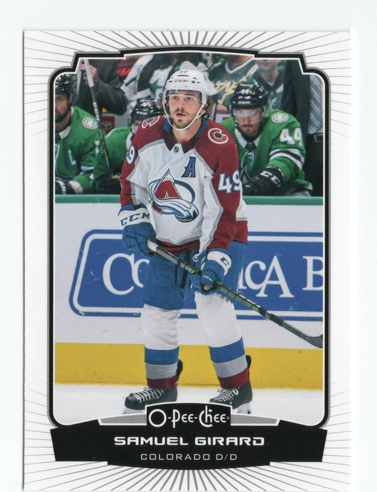 2022-23 O-Pee-Chee 163 Samuel Girard Colorado Avalanche Card - Image 1 of 1