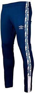 Umbro Eyre logo young pants training pants, leggings, blue, 14 years, 158 cm