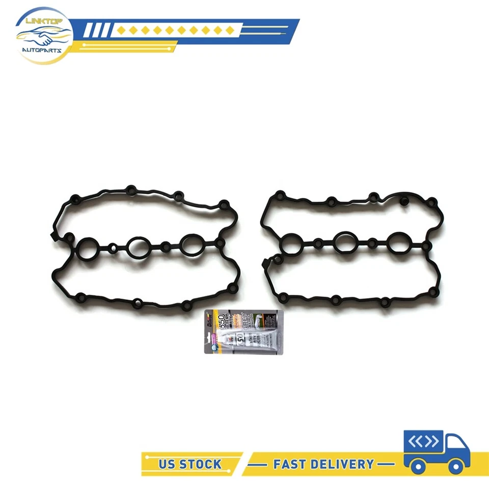 Juego de juntas de cubierta de válvula DOHC para Audi A6 Quattro 2005-2008 2006 2007 3,2 L V6 Foto 1 de 1