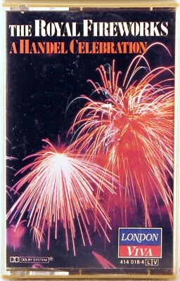 LONDON CASSETTE 1984 VIVA Handel Celebration ROYAL FIREWORKS Marriner 414 018-4 - Image 1 of 4
