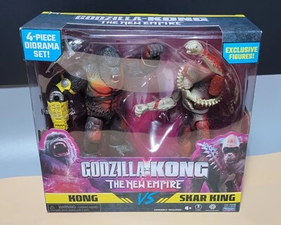 Godzilla vs. Kong Coleccionables 4+ Figuras de Acción FIGURAS EXCLUSIVAS - Totalmente Nuevas Foto 1 de 4