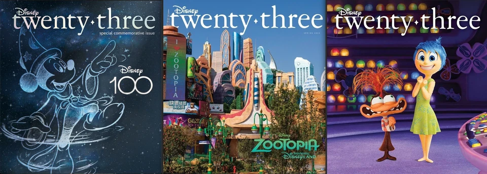 Revista Disney Veintitrés Edición Conmemorativa Disney100, Zootopia, Inside Out Foto 1 de 1