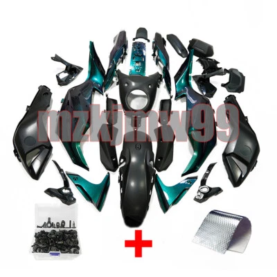 Chameleon Green Fairing Kit + Bolts For Yamaha FZ07 MT07 FZ-07 MT-07 2012-2017 Foto 1 de 4
