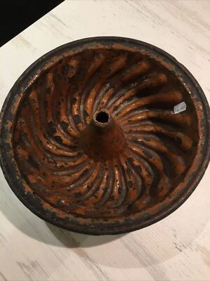 Moule Kouglof Terre Cuite Alsace Poterie Diemeringen Xix Eme - Photo 1/4