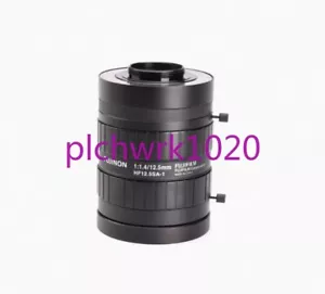 1 PCS FUJINON HF12.5SA-1 fixed focus industrial lens with 5 million pixels good - Picture 1 of 4