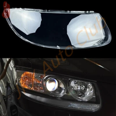 For Hyundai Santa Fe 2007-2012 p Right Side Headlight Lens Clear Frame+Seal Glue - image 1 of 4