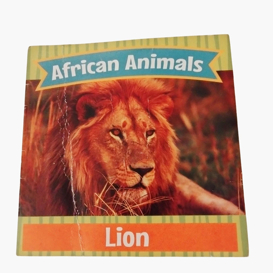 Learn365 African Animals Lion Educational Mini Book Kids - Image 1 of 4