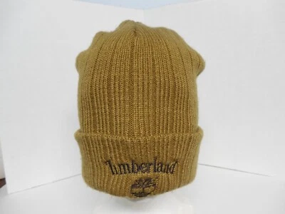 Timberland Hombre Bordado Logo Puño Acanalado Tejido Sombrero Gorro Foto 1 de 4