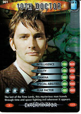 DOCTOR WHO BATTLES IN TIME EXTERMINATOR RARE 001 THE 10TH DOCTOR