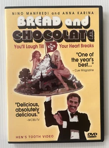 Bread and Chocolate (DVD, 2002) Nino Manfredi Anna Karina - Picture 1 of 6
