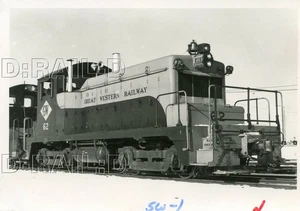 9C238 RP 1960s? GREAT WESTERN RAILWAY LOCOMOTIVE #62 - Picture 1 of 1