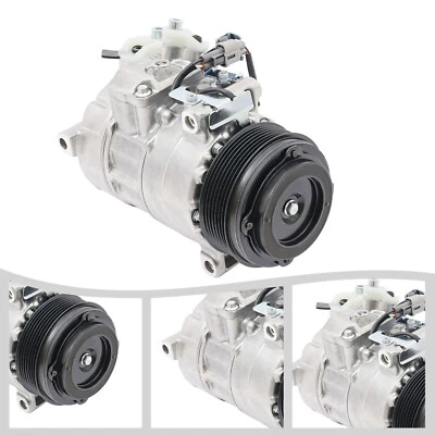 Compresor de aire acondicionado para Mercedes-Benz GLK250 E250 2013-2017 E350 E400 CLS400 SL400 Foto 1 de 4