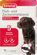 Beaphar Floh- und Zeckenhalsband für Große Hunde - 65 cm
