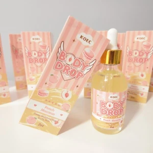 Peach macaron body drop moisturizing fragranced body oil 2oz - Picture 1 of 6