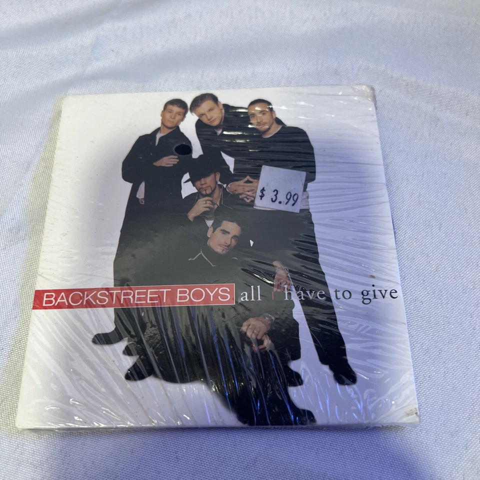 All I Have to Give [Single] by Backstreet Boys (CD, Jan-1999, Jive (USA), Sealed Foto 1 de 4