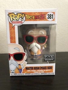 Funko Pop! Maestro Roshi (signo de paz) #381 ¡Exclusivo para ti! Nuevo en caja - Imagen 1 de 7