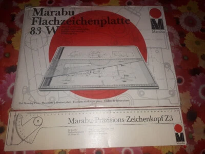 Marabu Flachzeichenplatte DINA3 (83W) mit Präzisions-Zeichenkopf Z3 - Bild 1 von 3