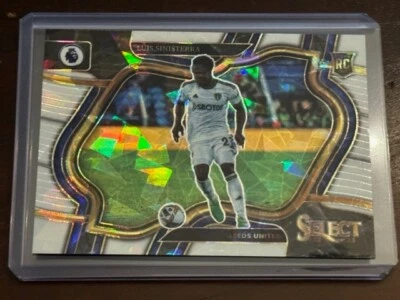2023 Panini Premier League Select Luis Sinisterra RC Field Level White Ice #/25 - Image 1 of 3
