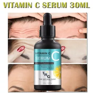 Skincare Anti Aging Hyaluronic Acid Niacinamide Vitamin C E Skin Care Face Serum - Picture 1 of 18