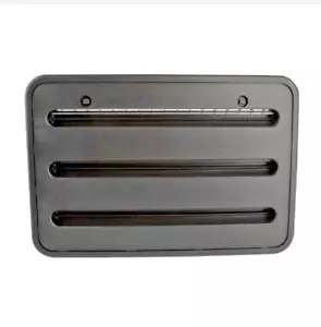 Dometic 3316941.005, Refrigerator Upper/Lower Side Access Vent, Black - Picture 1 of 3