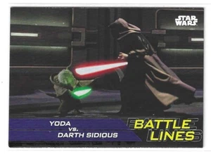 STAR WARS DER AUFSTIEG DER SKYWALKER-SCHLACHTLINIEN YODA VS. COUNT SIDIOUS BL-5 - Bild 1 von 1