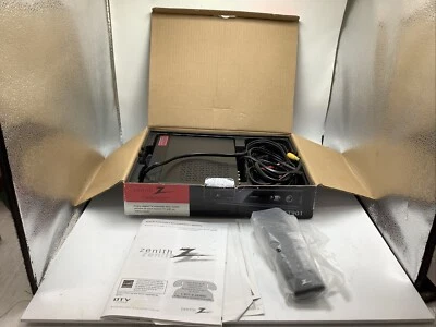 Zenith DTT901 Digital-To-Analog TV Converter Box w/Remote Control, Manual,Coax - Image 1 of 4