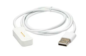 Kabel USB 2.0 100 cm do smartwatcha Oppo Watch X w kolorze białym - Zdjęcie 1 z 4