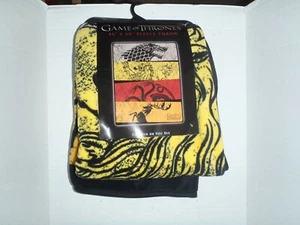  Game Of Thrones Haus Sigil Überwurf Decke Neu Mit Etikett 46" x 60" - Bild 1 von 1