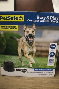 Cerca inalámbrica compacta Stay & Play para mascotas - Imagen 1 de 7