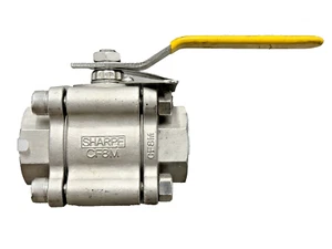 SHARPE CF8M 1.5" 316 ACERO INOXIDABLE VÁLVULA DE BOLA EXTREMOS ROSCADOS 1440 MAX PSI F99 - Imagen 1 de 6