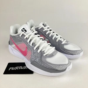 Nike Sabrina 2 'Lily' Cement Grey Pink FQ2174-100 Women's Size 6 Shoes #B31 - Picture 1 of 9