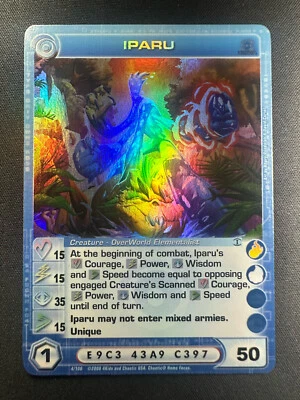 Chaotic Mid E Max W Iparu 4/100 SS 1st Edition Ultra Rare NM - Image 1 of 2