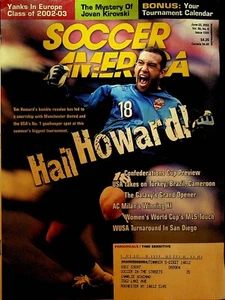 Revista de fútbol América 23 de junio de 2003 Tim Howard Jovan Kirovski Steffi Jones - Imagen 1 de 2