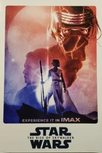 Póster original de la película de teatro Star Wars The Rise of Skywalker IMAX 13" X 19" NUEVO - Imagen 1 de 1