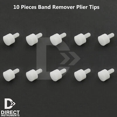 Puntas de alicate removedor de banda de ortodoncia dental de 10 piezas Foto 1 de 2