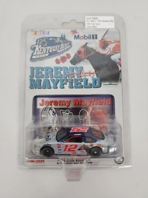 Action Jeremy Mayfield #12 Mobil 1 125th Kentucky Derby 1999 Ford Taurus 1:64   - Image 1 of 2