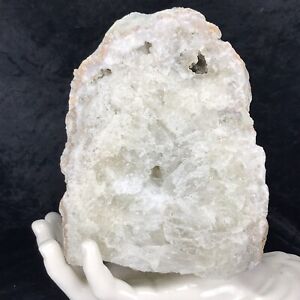 6-1/2” Mass Quartz Crystal Cluster Cathedral Geode Agate Rough Chunk 5Lb