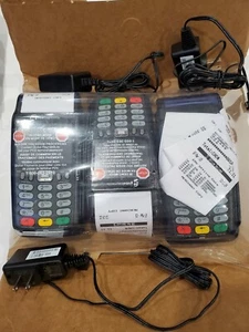 Lot of 3 Verifone VX 675 Global Payments Card Payment Terminal POS - AS IS - Picture 1 of 3