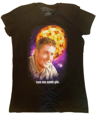 Supernatural Women's/Junior Graphic T-Shirt "Love me some pie" - Image 1 of 2