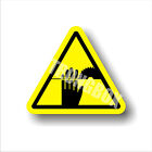 Industrial Safety Decal Sticker caution ROTATING BLADE - CUTTING warning label