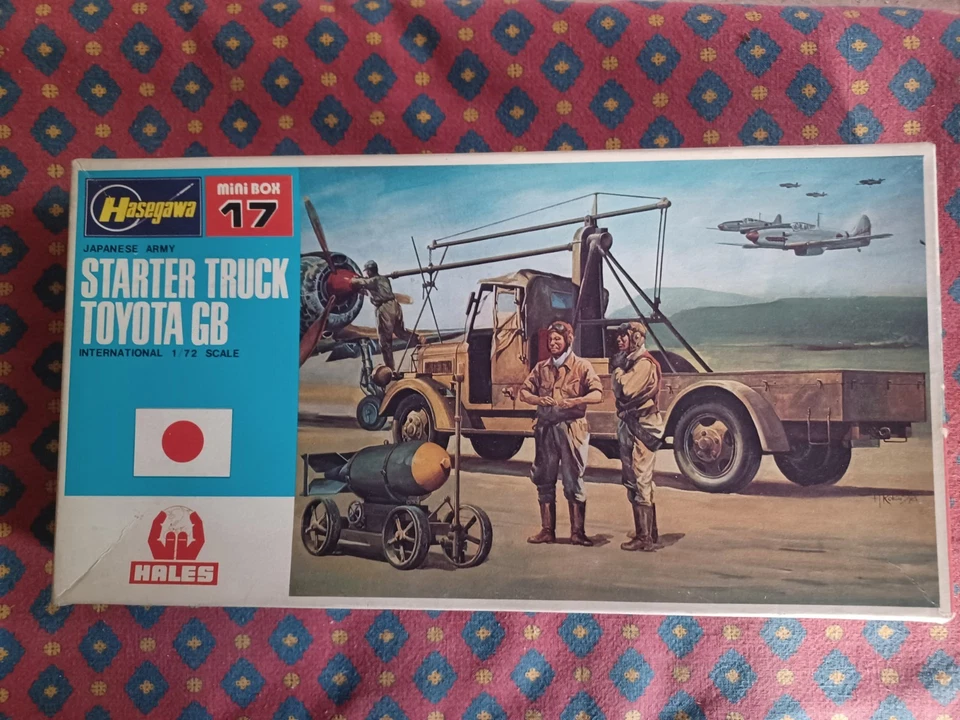 HASEGAWA MB17 - Japanese TOYOTA GB starter truck - plastic kit scala  1:72 - Immagine 1 di 1