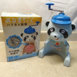 Máquina de cono de nieve para afeitar hielo vintage + caja, oso giratorio manual, 85. 8 .Daikowa - Imagen 1 de 12