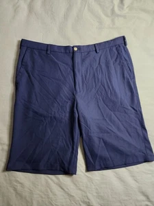 Peter Millar Crown Golf Shorts Mens Size 42L Navy Blue Lightweight Preppy NEW - Picture 1 of 7