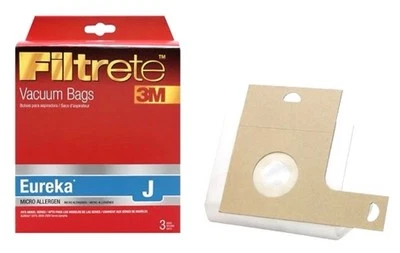 Bolsa de vacío de microalérgenos 3M Filtrete Eureka tipo J paquete de 3 67720 2920 2270 2900 Foto 1 de 2