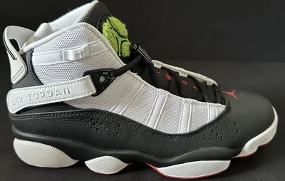 Nike Air Jordan 6 Rings He Got Game Black/White Sneaker MenSz 7.5 New 322992-008 - Image 1 of 4