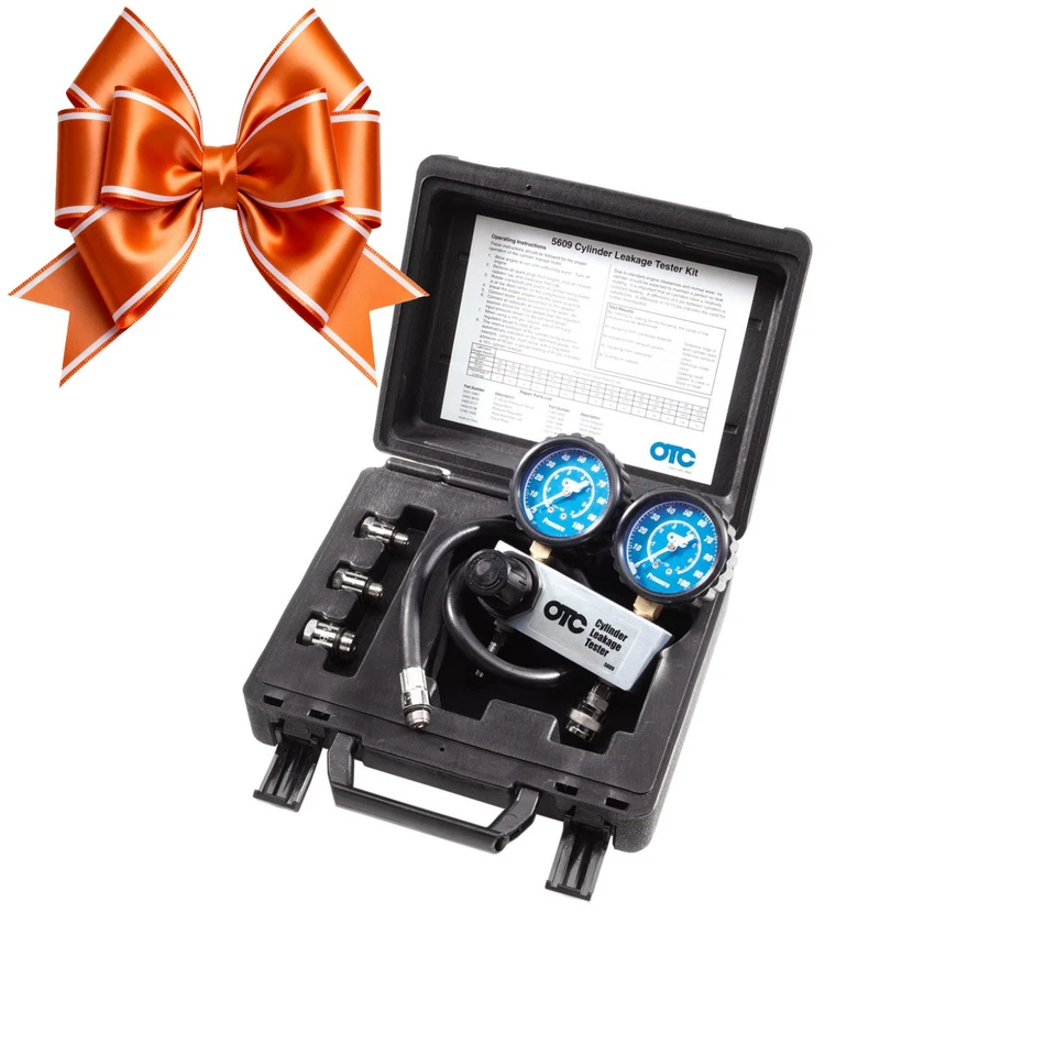 OTC 5609 Automotive Cylinder Leakage Tester Kit Diagnostic Tool (Black) - Image 1 of 3