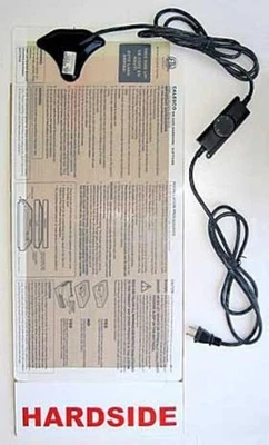 Calesco Full Watt Hard Side Waterbed Heater off white, black  - Image 1 of 4