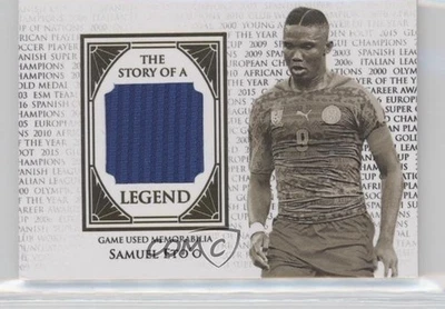 2018 Futera Unique The Story of a Legend Relics /39 Samuel Eto'o #LEG16 Foto 1 de 2