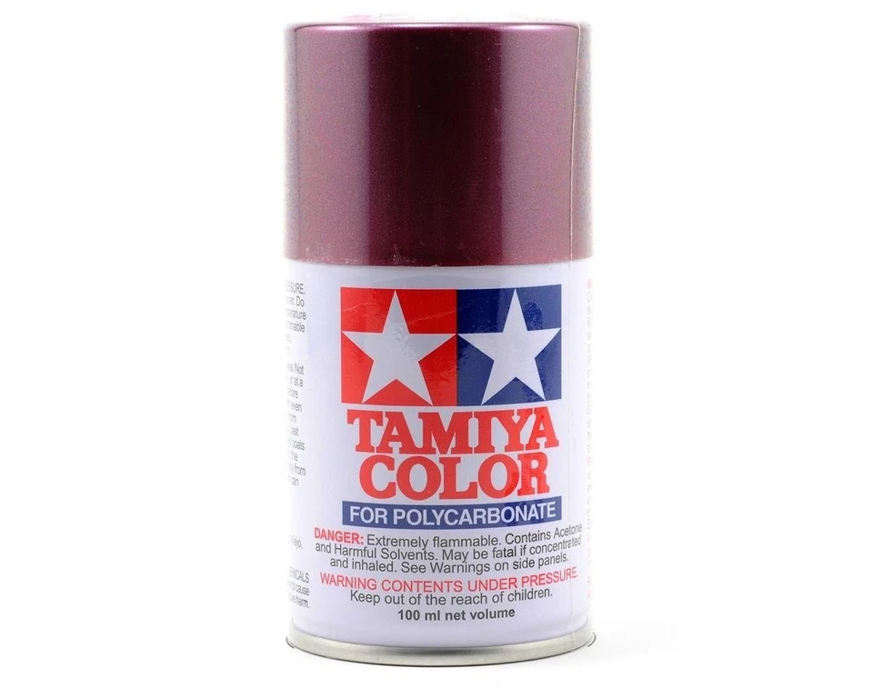 Pintura en aerosol Tamiya PS-47 rosa/oro policarbonato iridiscente 3 OZ radiocontrol Foto 1 de 2